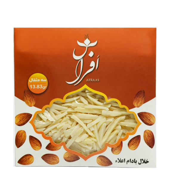 خلال بادام درختی افراس 10 گرمی